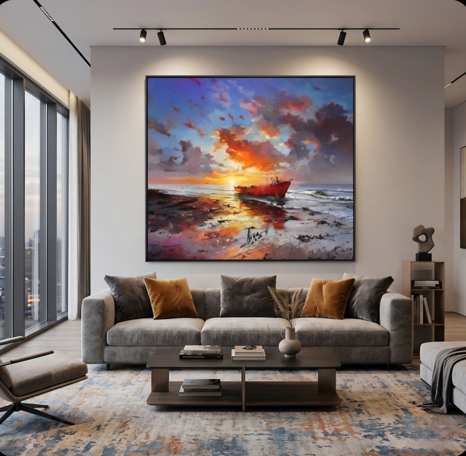 ArteDiAlina.com painting: Low Tide ..